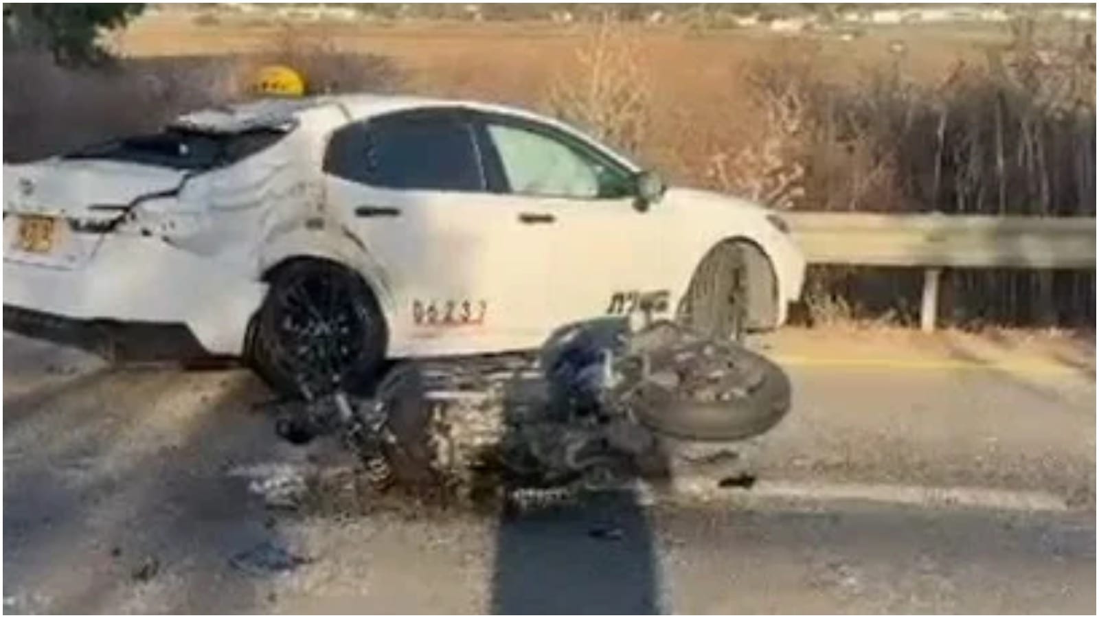 Motorcyclist Killed in Head-On Collision with Taxi on Route 780