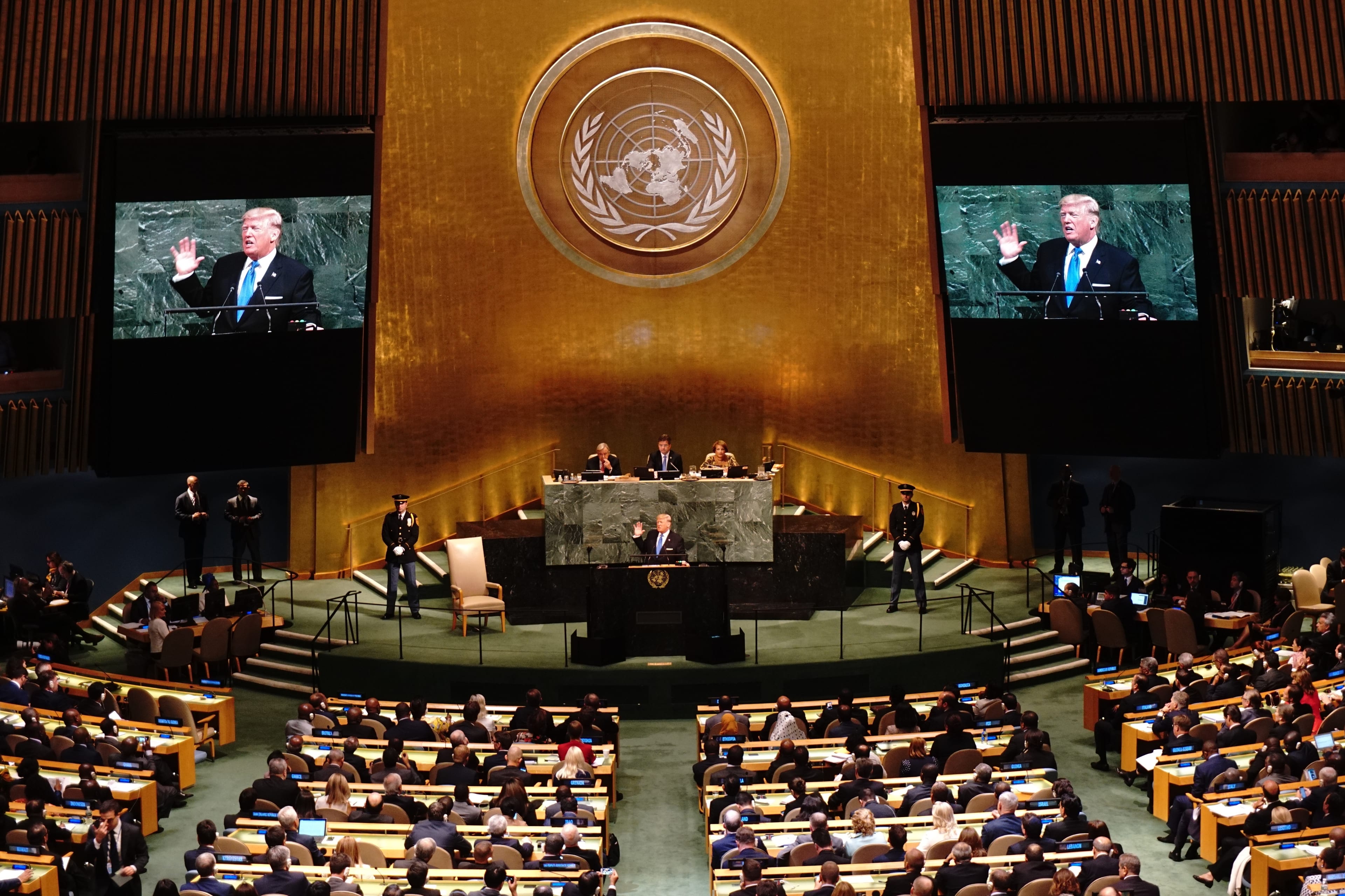 Trump at UN: I Hope Europe Knows Iran Can Reach Them