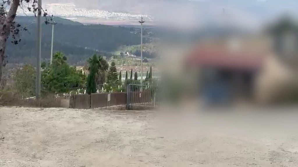 Police uncover Kalashnikov hidden beneath animal carcass and stones near Nazareth cemetery