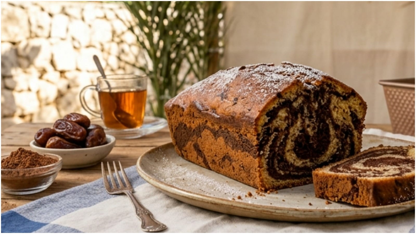 Marble Cake With Dates: Perfect For Your Sukkah Guests