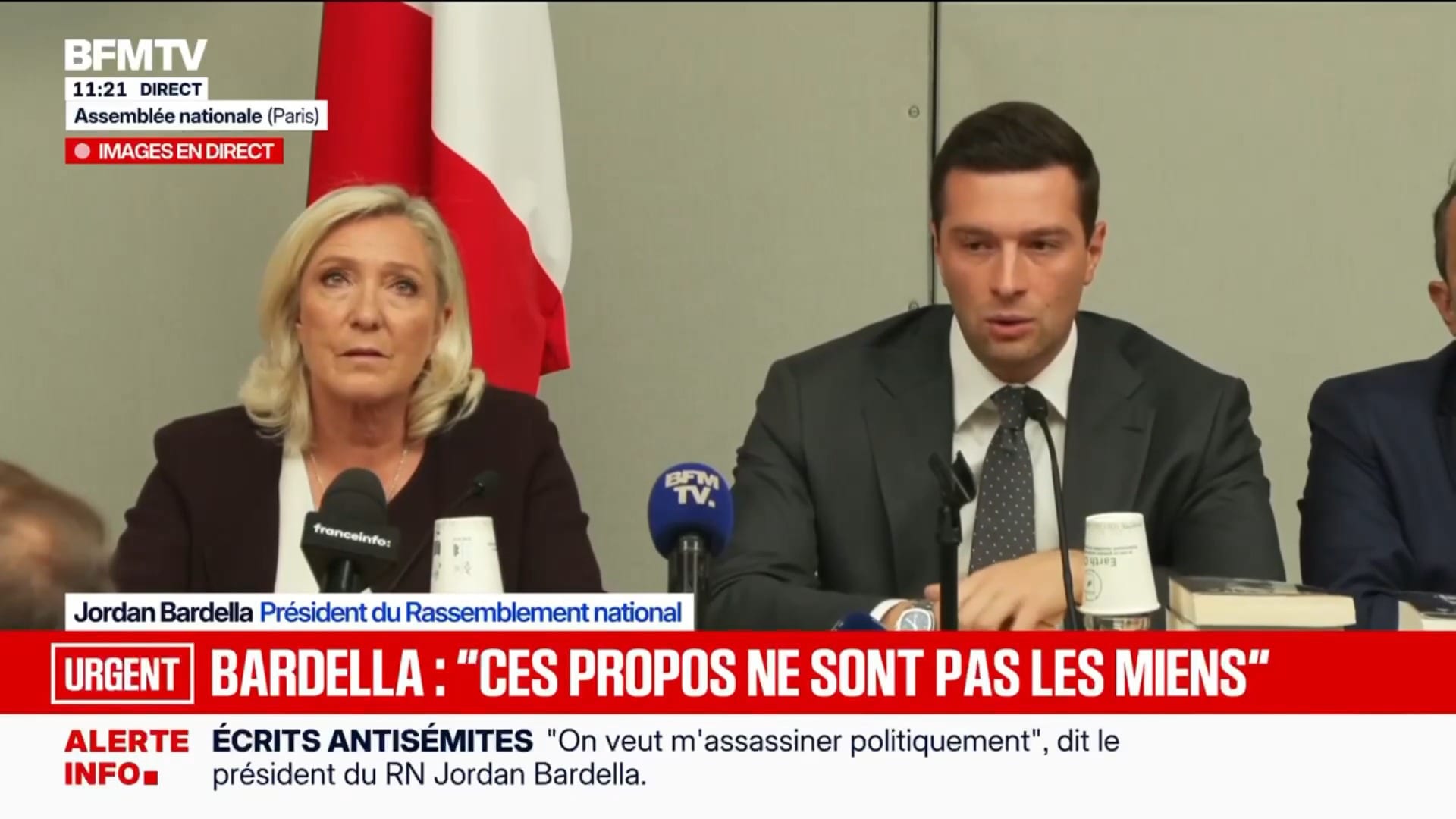 Bardella Launches Fierce Counterattack on Mediapart Over Antisemitism Report