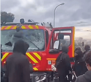 French Student Protests Turn Violent