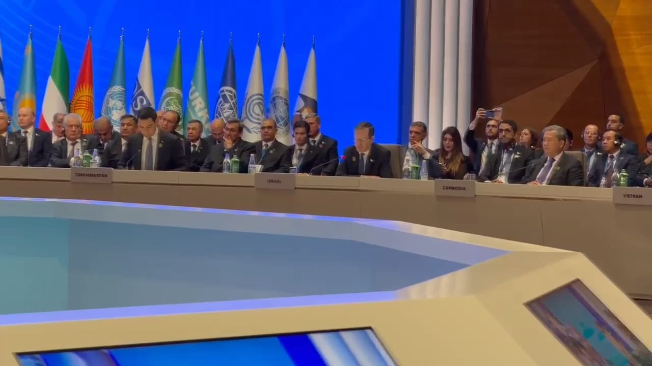 Herzog and Iranian Envoy in Same Hall; Envoy Walks Out Mid-Speech | WATCH