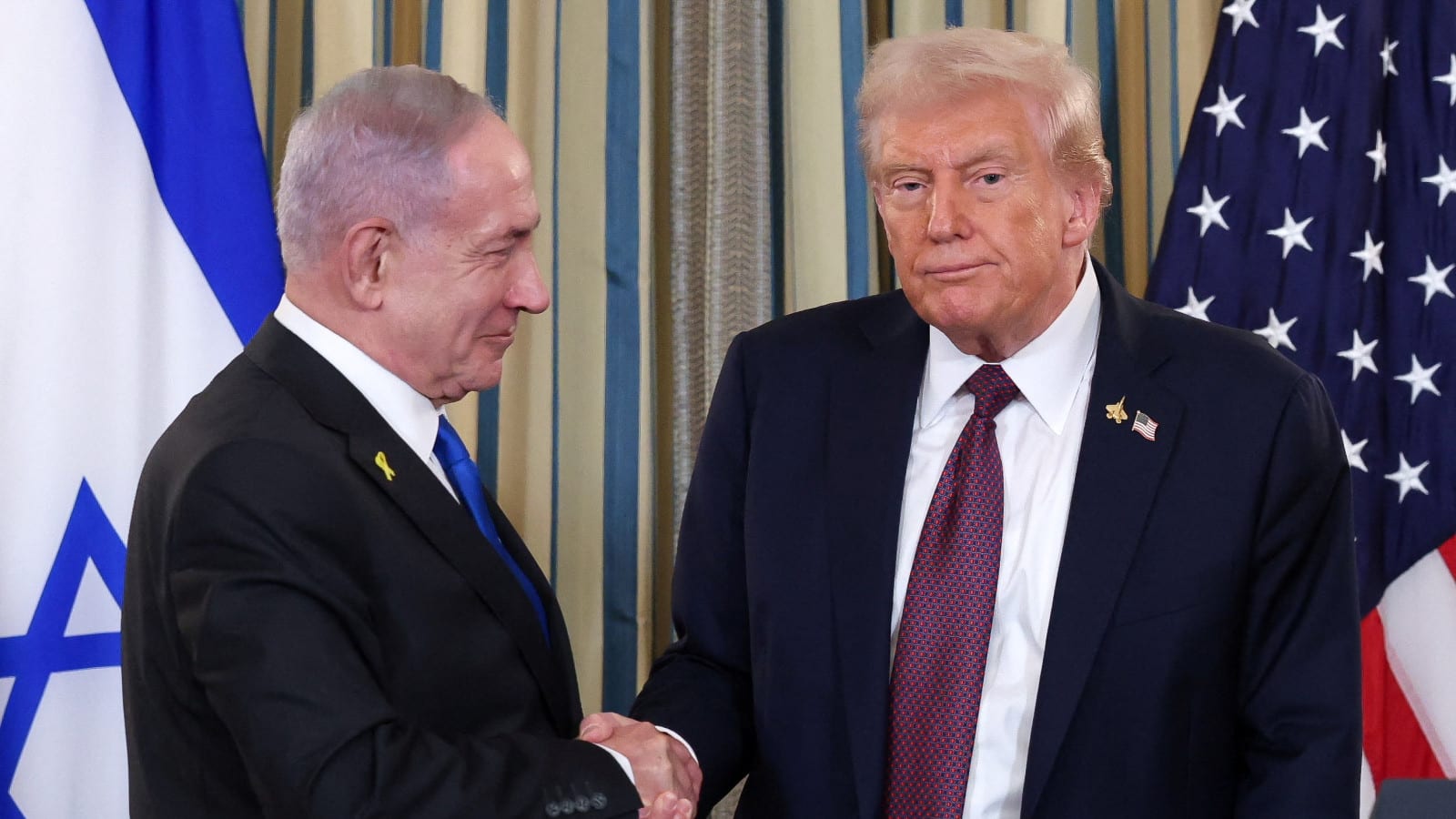 בחדר הסגלגל: שאלה אחת של דונלד טראמפ הותירה את בנימין נתניהו ללא תשובות