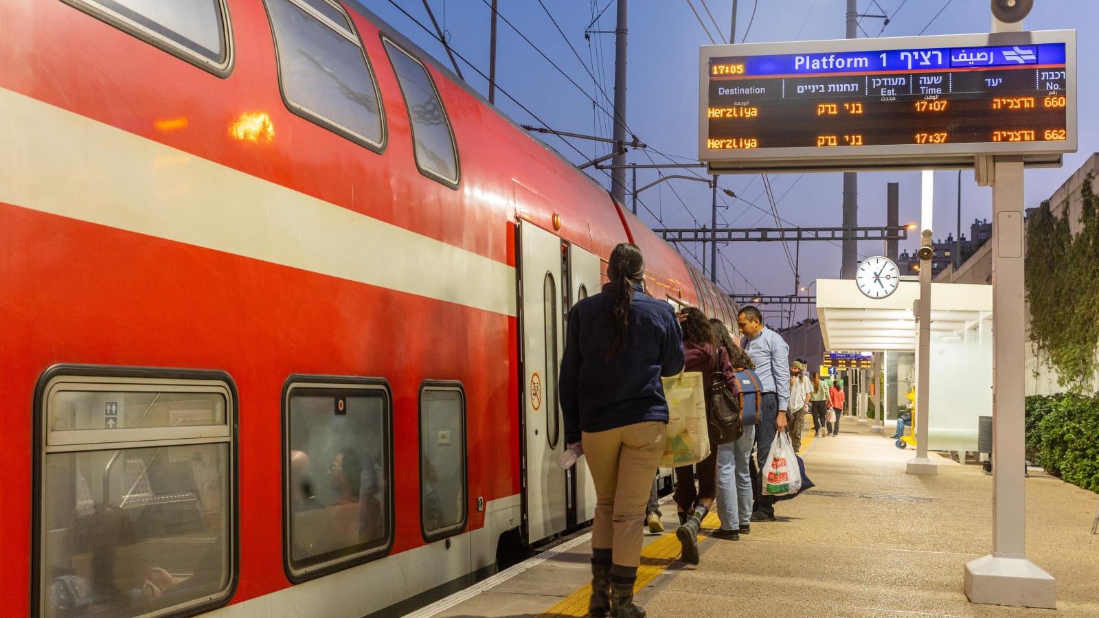רכבת ישראל שוברת שיא נוסף: זינוק של 14% לעומת השנה שעברה