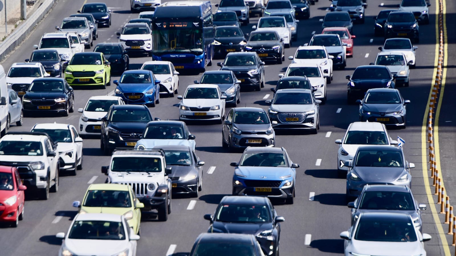 הפקקים של גוש דן על הכוונת: פרויקט חדש ב-250 מיליון שקל יוצא לדרך