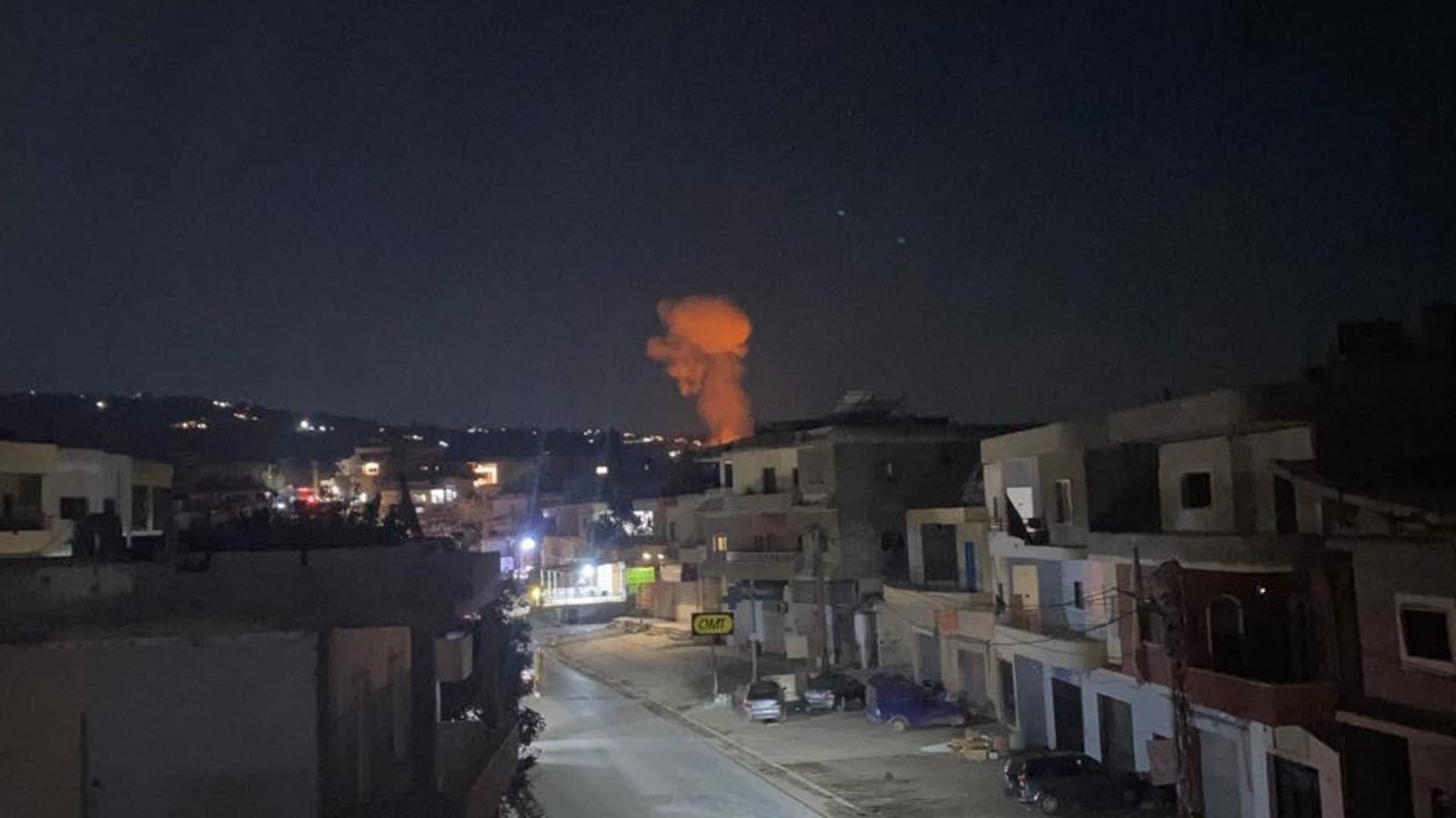 צפו בתיעוד המקושר לתקיפה ישראלית עוצמתית בדרום לבנון