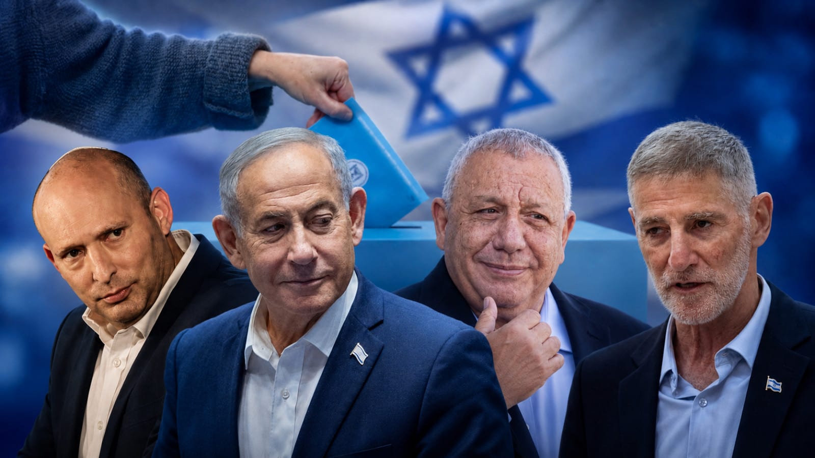 פער של 6 מנדטים בצמרת: הסקר שמטלטל את המערכת הפוליטית | סקר מעריב