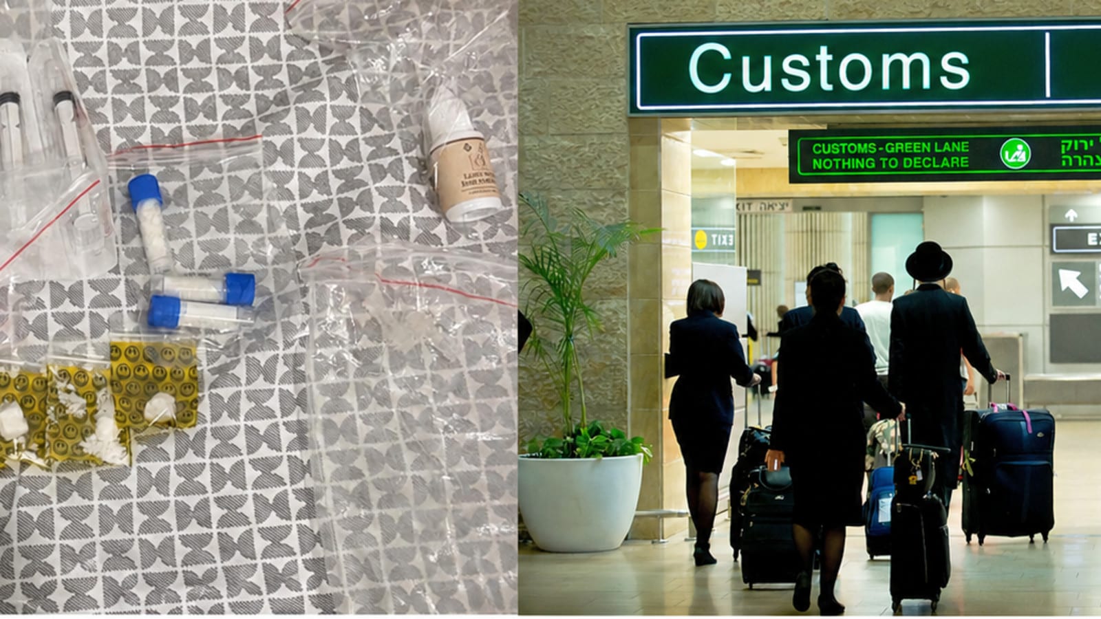 במקום ריסים מלאכותיים: עורך דין נעצר בנתב"ג בחשד להברחת סמים