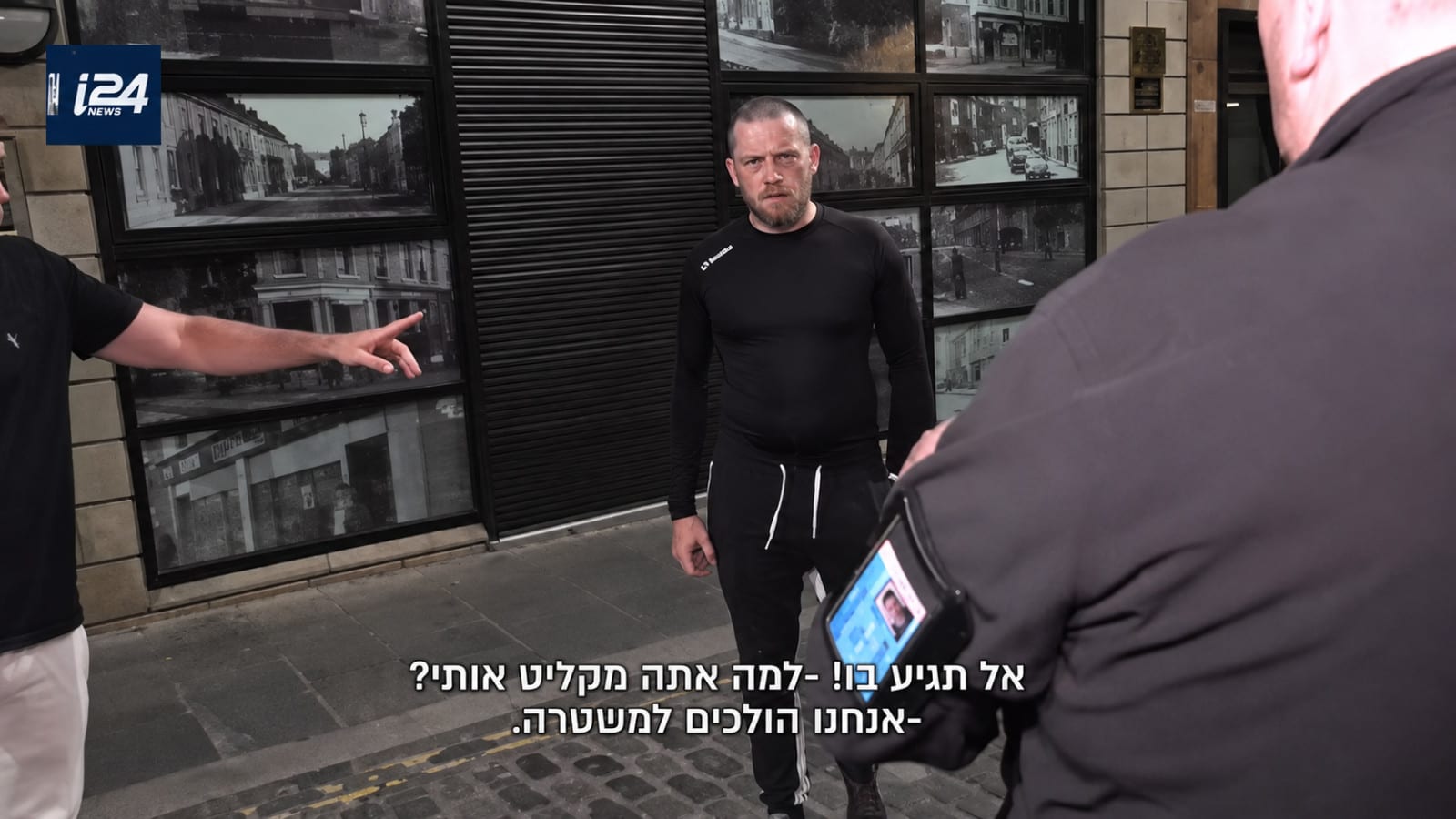 צילמו כתבה על אנטישמיות - והותקפו: צלם ישראלי נפצע בראשו בבלפסט