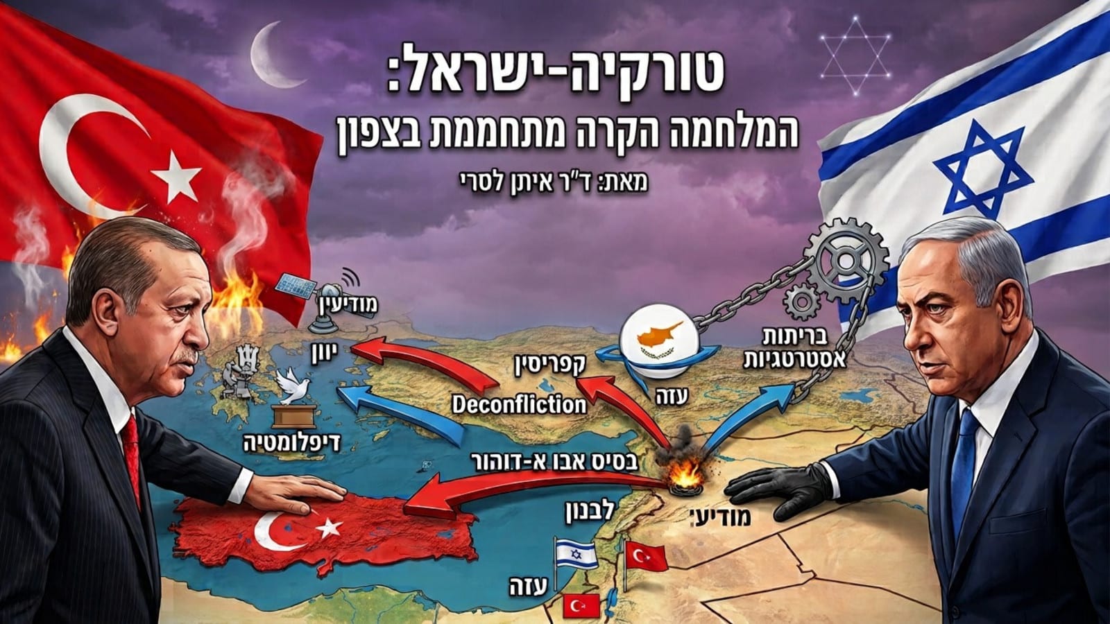 טורקיה-ישראל: המלחמה הקרה מתחממת בצפון | ד"ר איתן לסרי