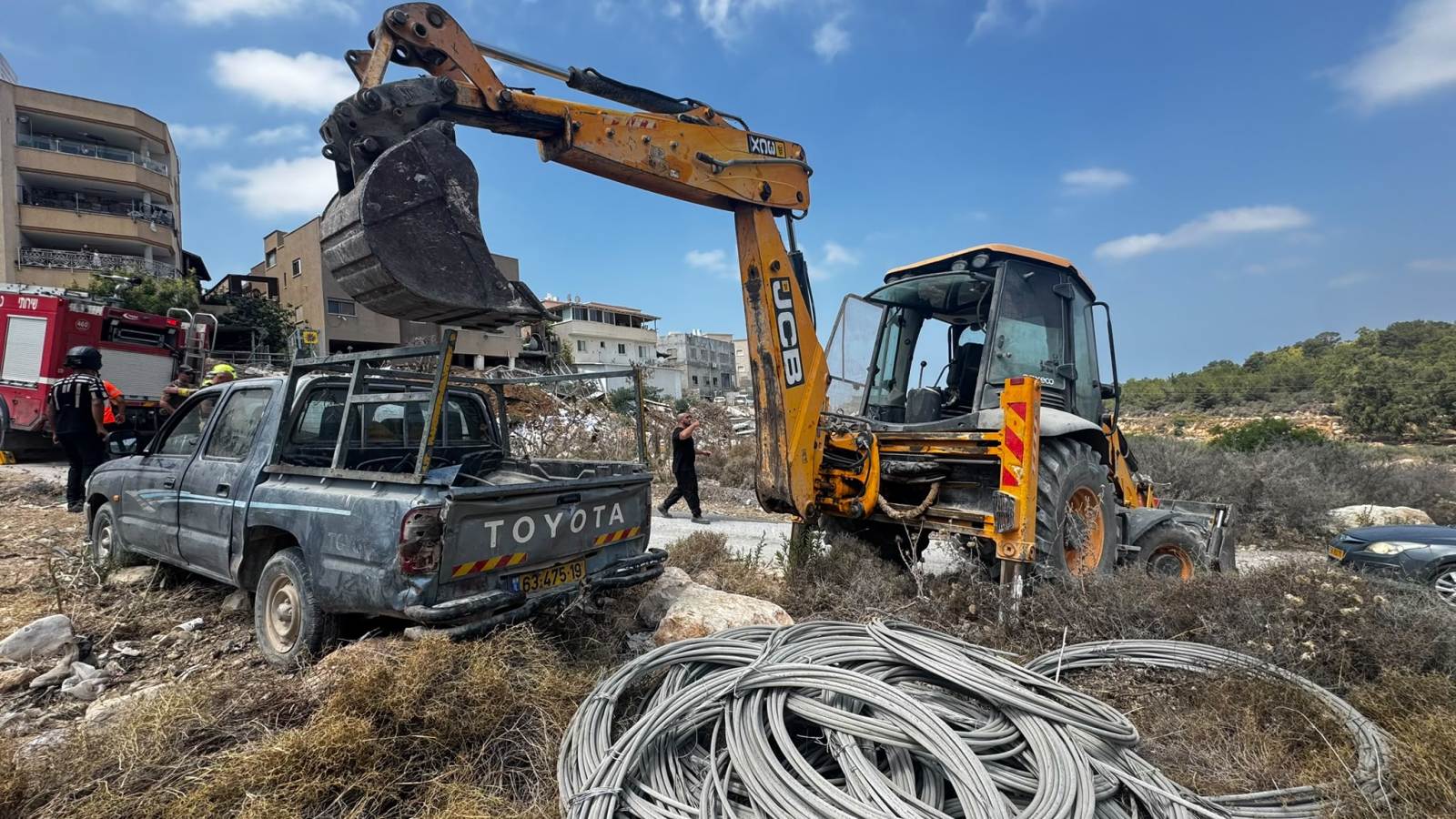 גבר בן כ-30 נפצע קשה מהידרדרות רכב סמוך לנהריה - ונלכד תחתיו