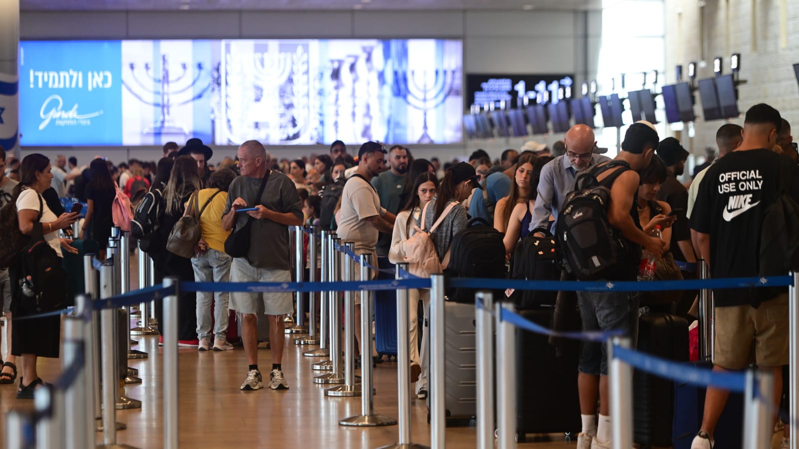 "ויתרנו על המזוודות": אחרי הכאוס, הנוסעים בנתב"ג נערכו לגרוע מכל