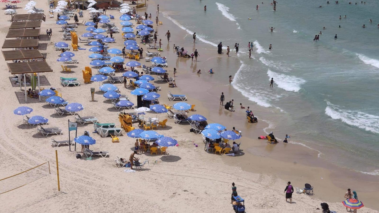 הודעה חריגה: מרגע זה אסורה הרחצה בחוף אכזיב - החוף של מוש