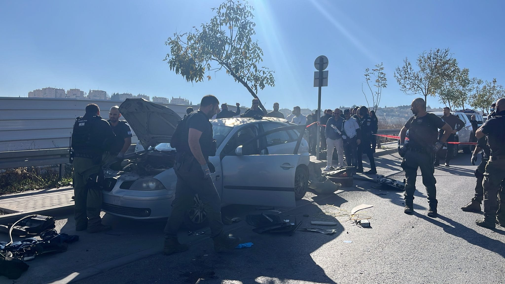 פיגוע דקירה בשומרון: מחבל דקר יהודי מספר פעמים ונמלט