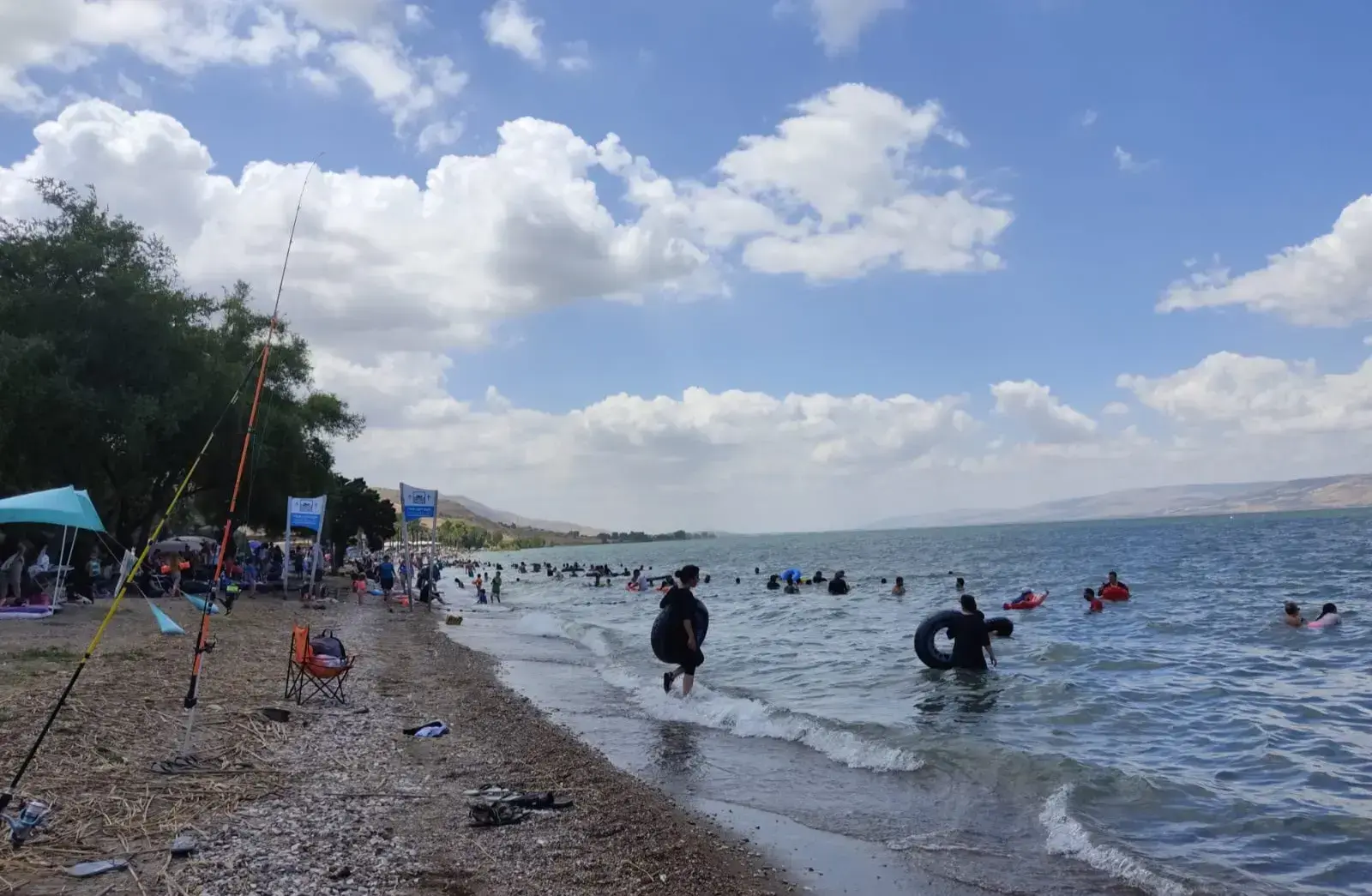 "הוא אמר שמשהו לא בסדר בעין": צעיר לקה בדלקת בקרנית בגלל טפיל בכנרת