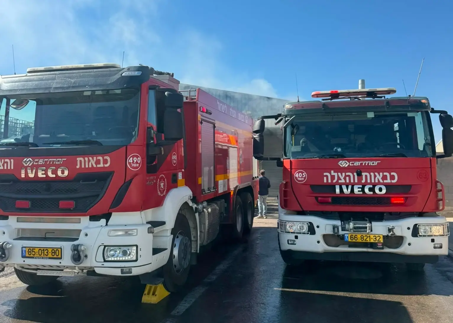 שריפה פרצה סמוך בית שמש: קו הבתים הראשון במושב כסלון פונה