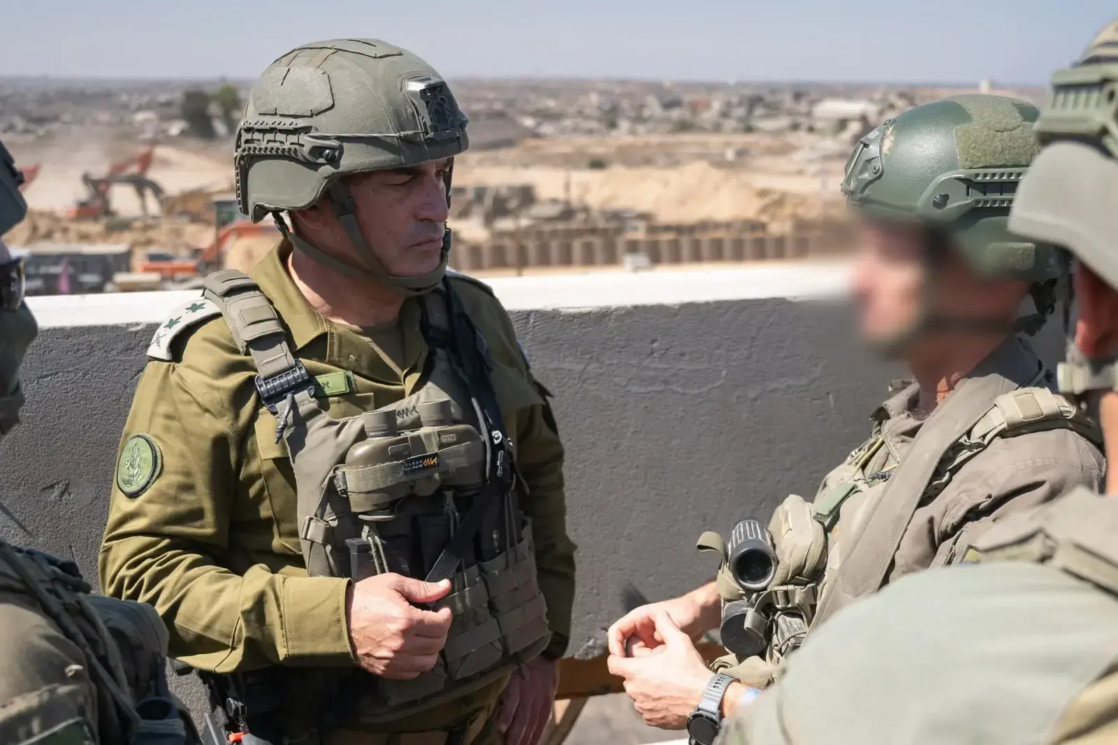 הרמטכ"ל שולח מסר: "לא נאפשר לאויבנו להתעצם בגבול"