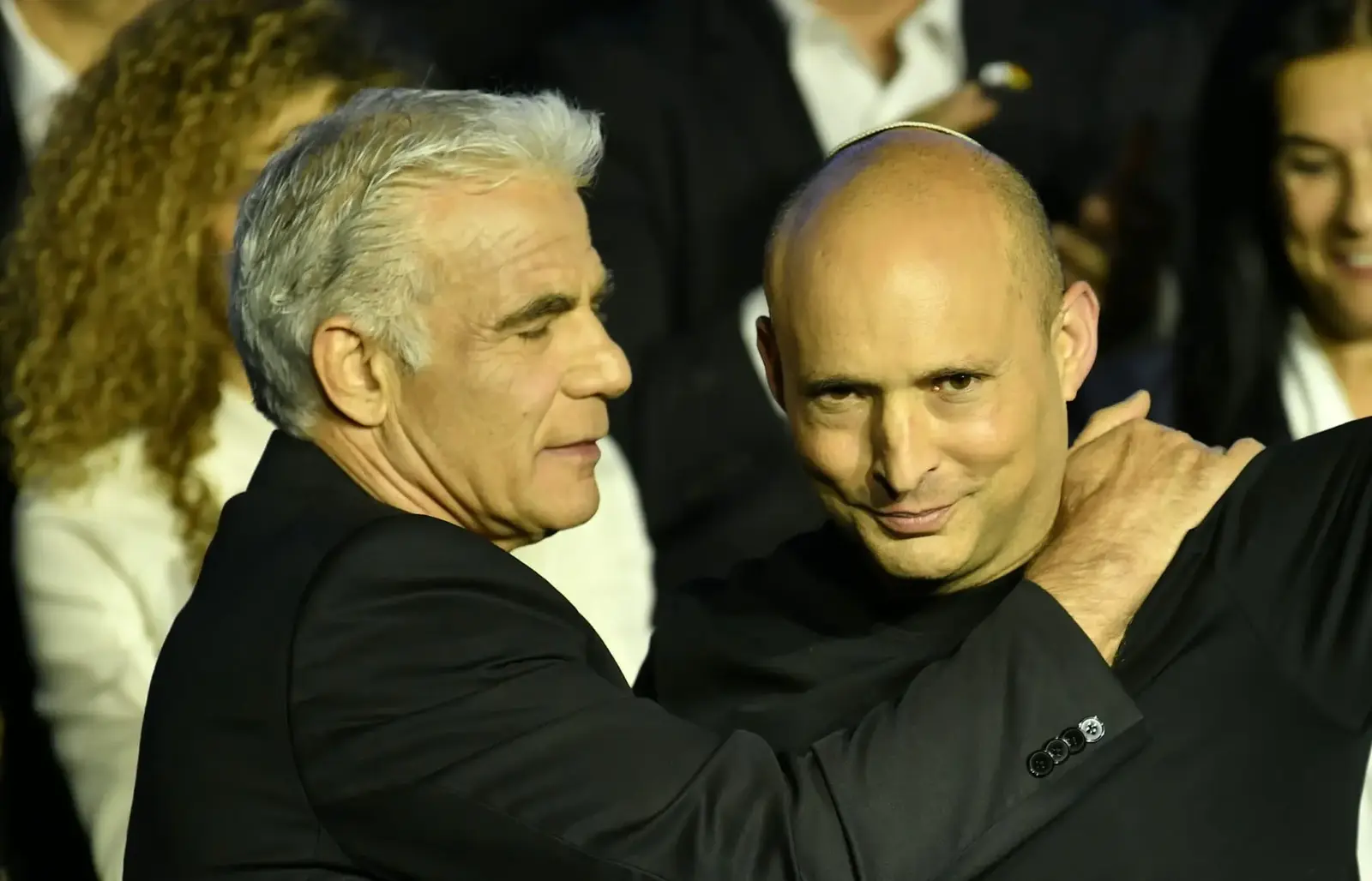 "בתקופתנו היה פה טוב יותר": בנט ולפיד חשפו את רשימת "ביחד" לכנסת