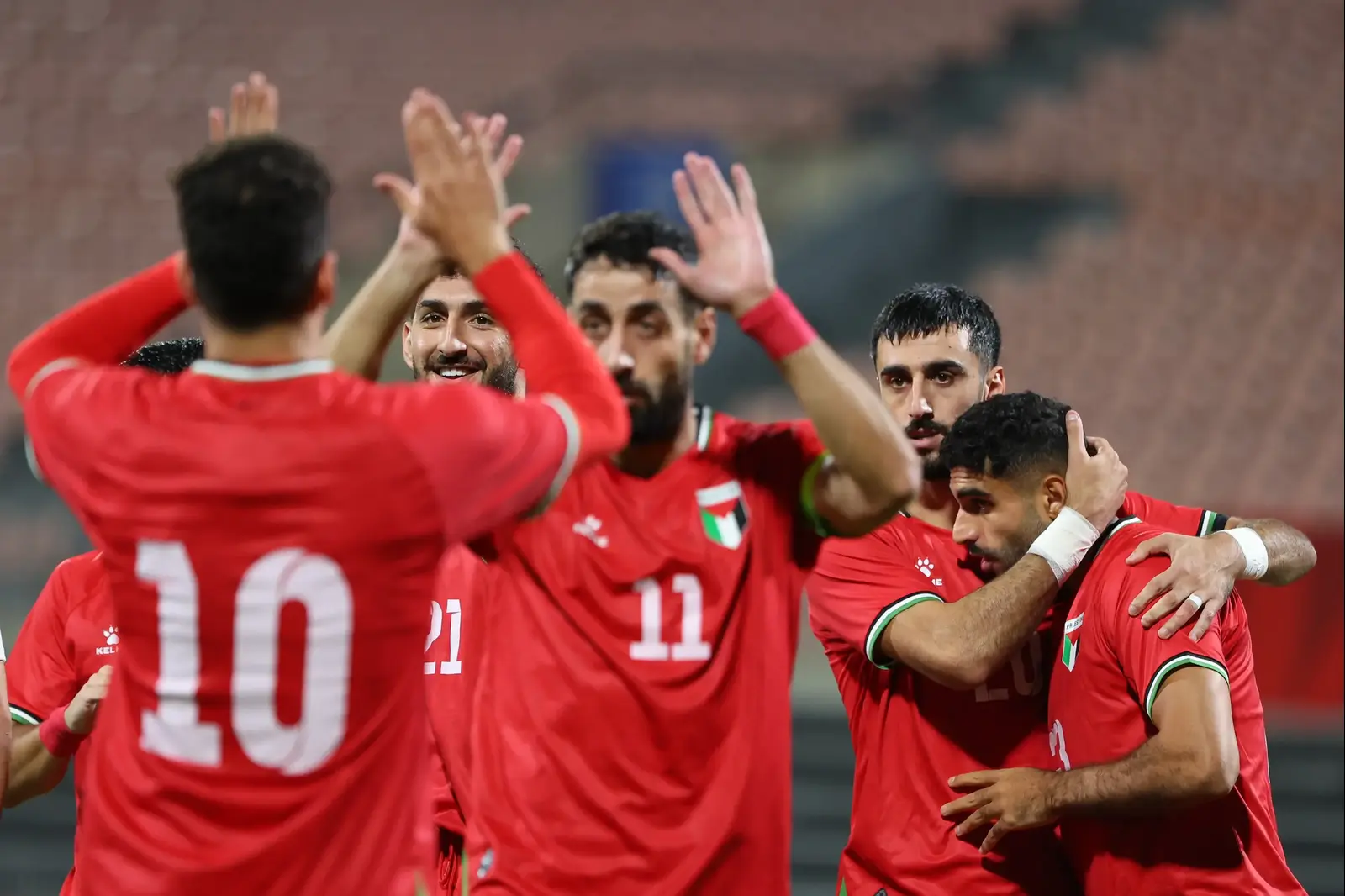 הכי רחוק מנבחרת ישראל: נבחרת פלסטין דווקא חתמה שבוע חלומי