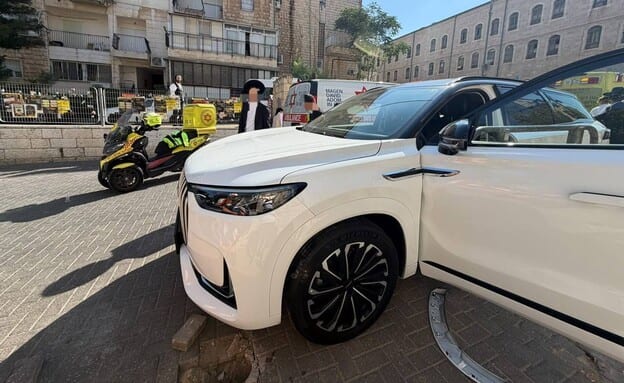 אסון בירושלים: גבר נדרס למוות בתאונה עצמית