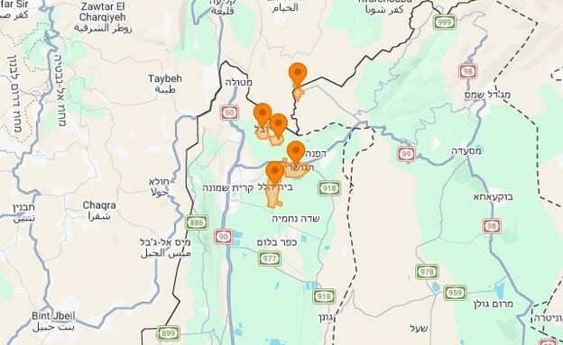 אזעקות נשמעו ברחבי הצפון מחשש לחדירת כלי טיס עוין; צה"ל: מדובר בזיהוי שווא