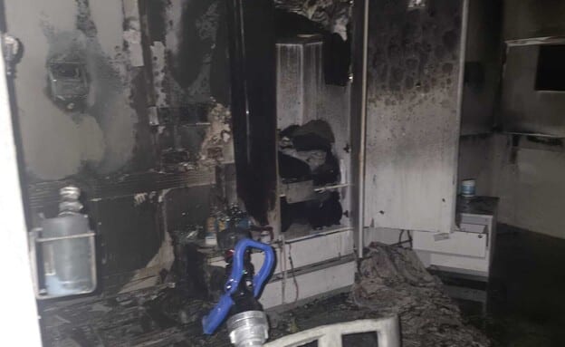 יותר מ-20 נפגעים בשרפה שפרצה בבית אבות בבני ברק: שניים במצב קשה