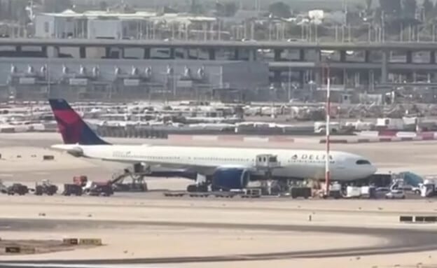 טיסת דלתא מניו יורק בודדה בנתב"ג בשל דיווח על חפץ חשוד