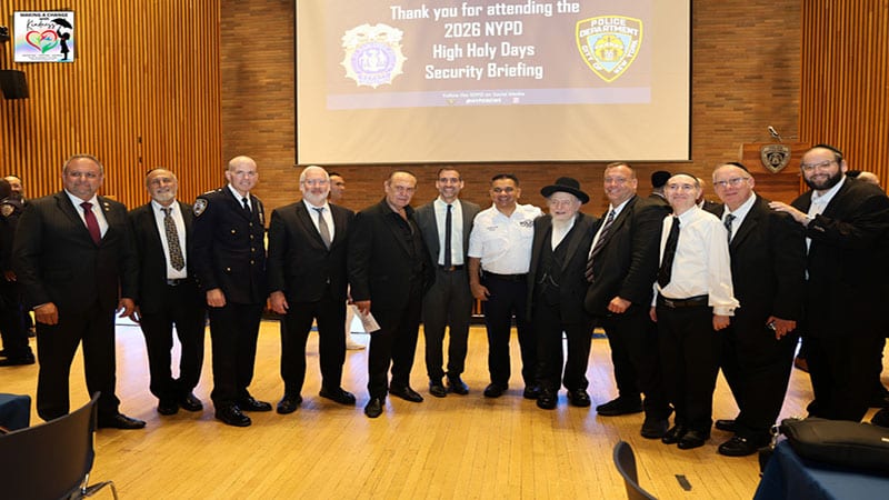 NYPD Hosts Annual High Holiday Security Briefing Committing to Safeguard Jewish Communities