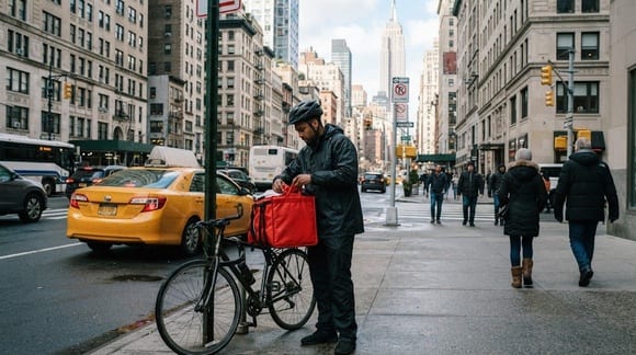 DoorDash выплатит компенсации курьерам в Нью-Йорке
