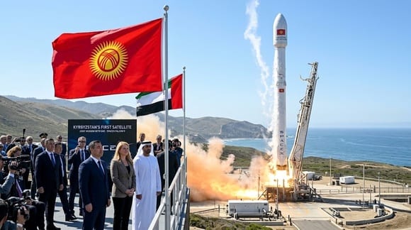 Кыргызстан вывел на орбиту свой первый спутник