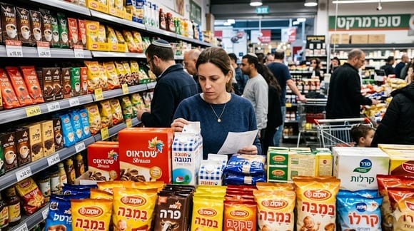 Цены на базовые продукты в израильских магазинах различаются в два раза