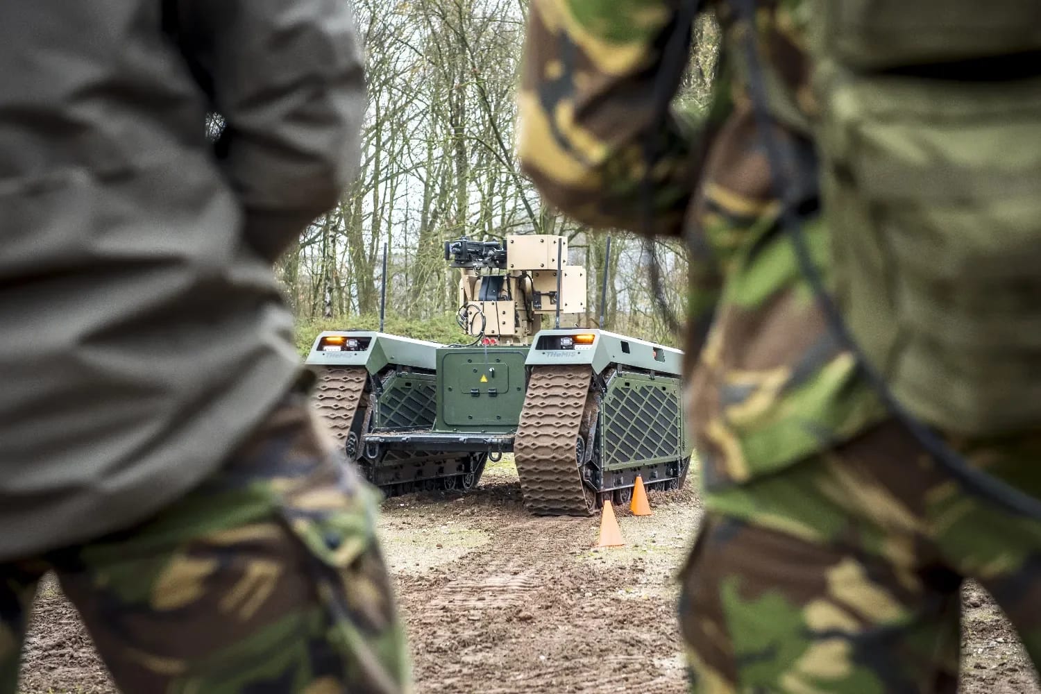 Эстония обвинила спецслужбы РФ в поджоге оборонного завода Milrem Robotics