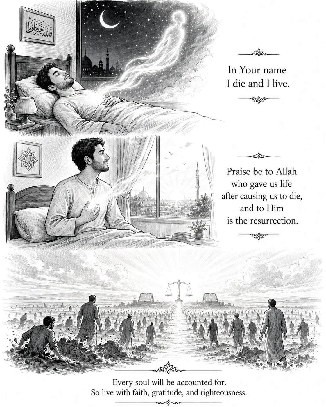 Sleep is the mini trial for death with ads