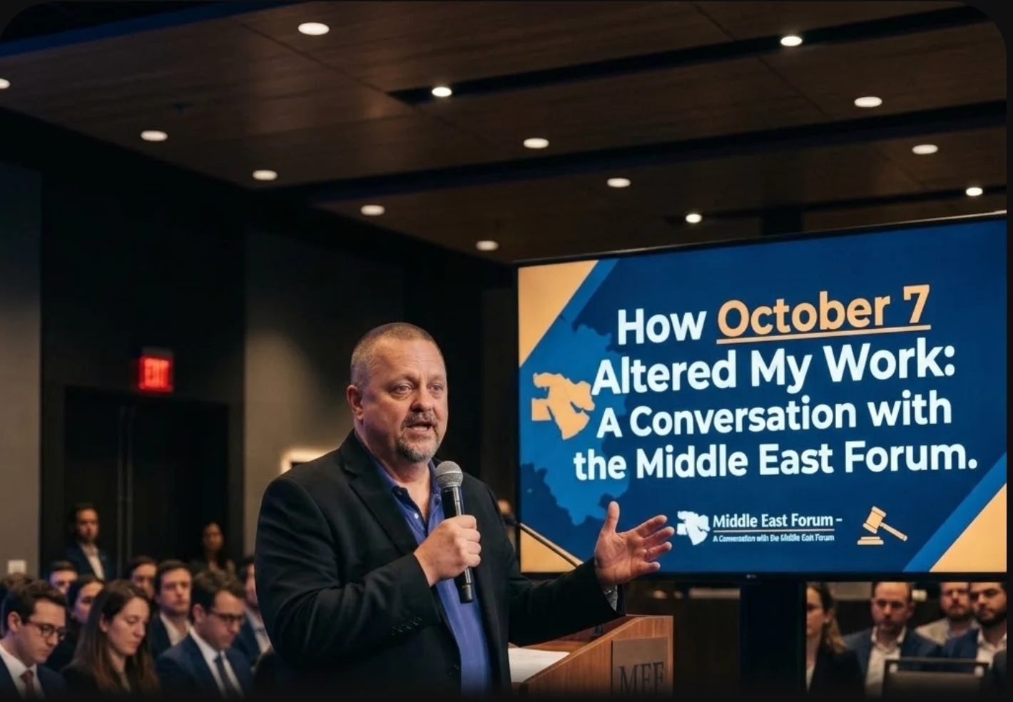 How October 7 Altered My Work: A Conversation with the Middle East Forum