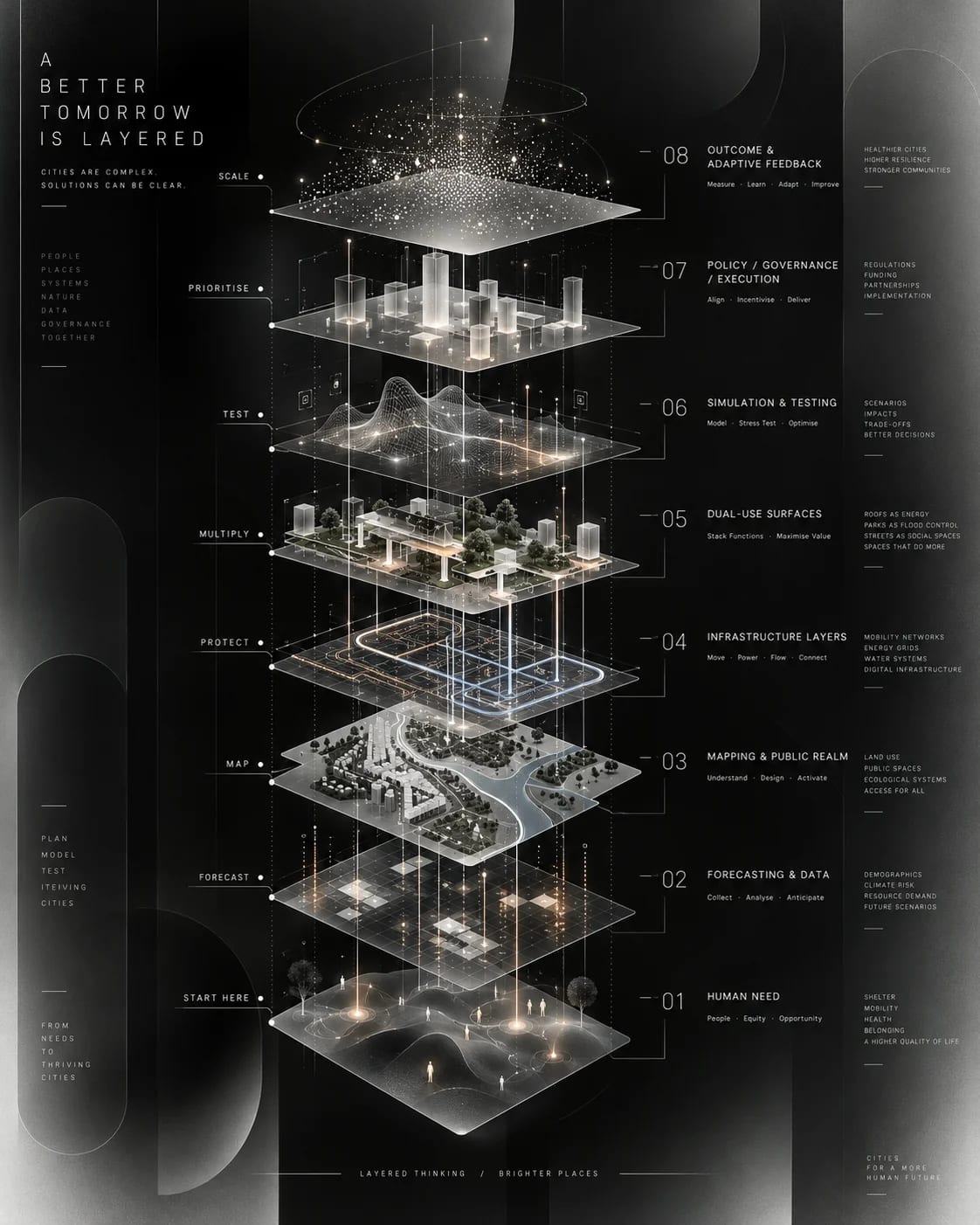 On Urban Planning – Multiple use city spaces.