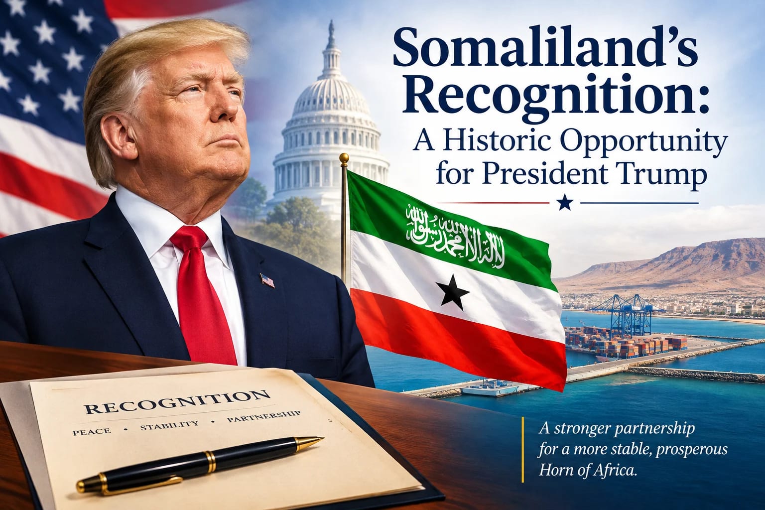 Somaliland’s Recognition: A Historic Opportunity For President Trump