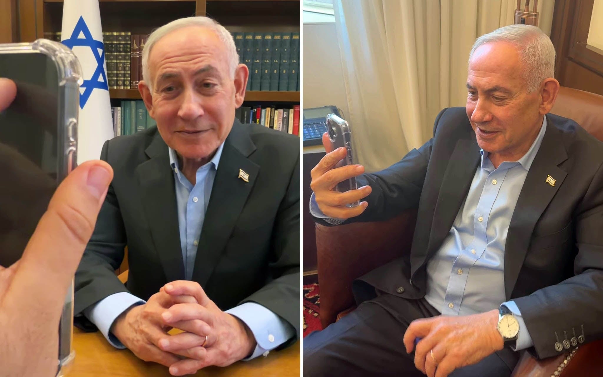 Netanyahu shares phone number in suspected scheme to harvest voters’ data