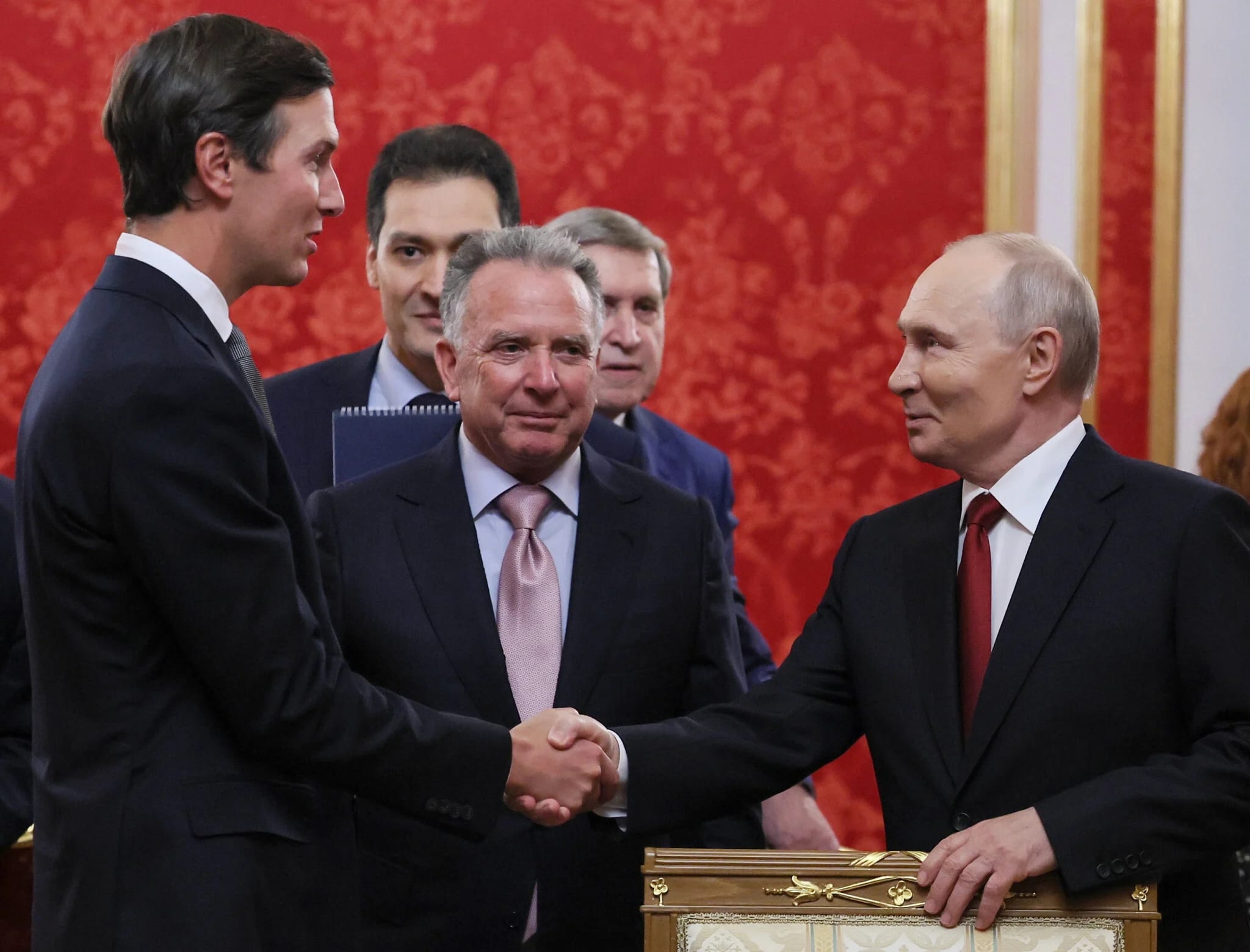 US envoys discussed ‘substantive plans’ with Putin for ending Ukraine war, White House says