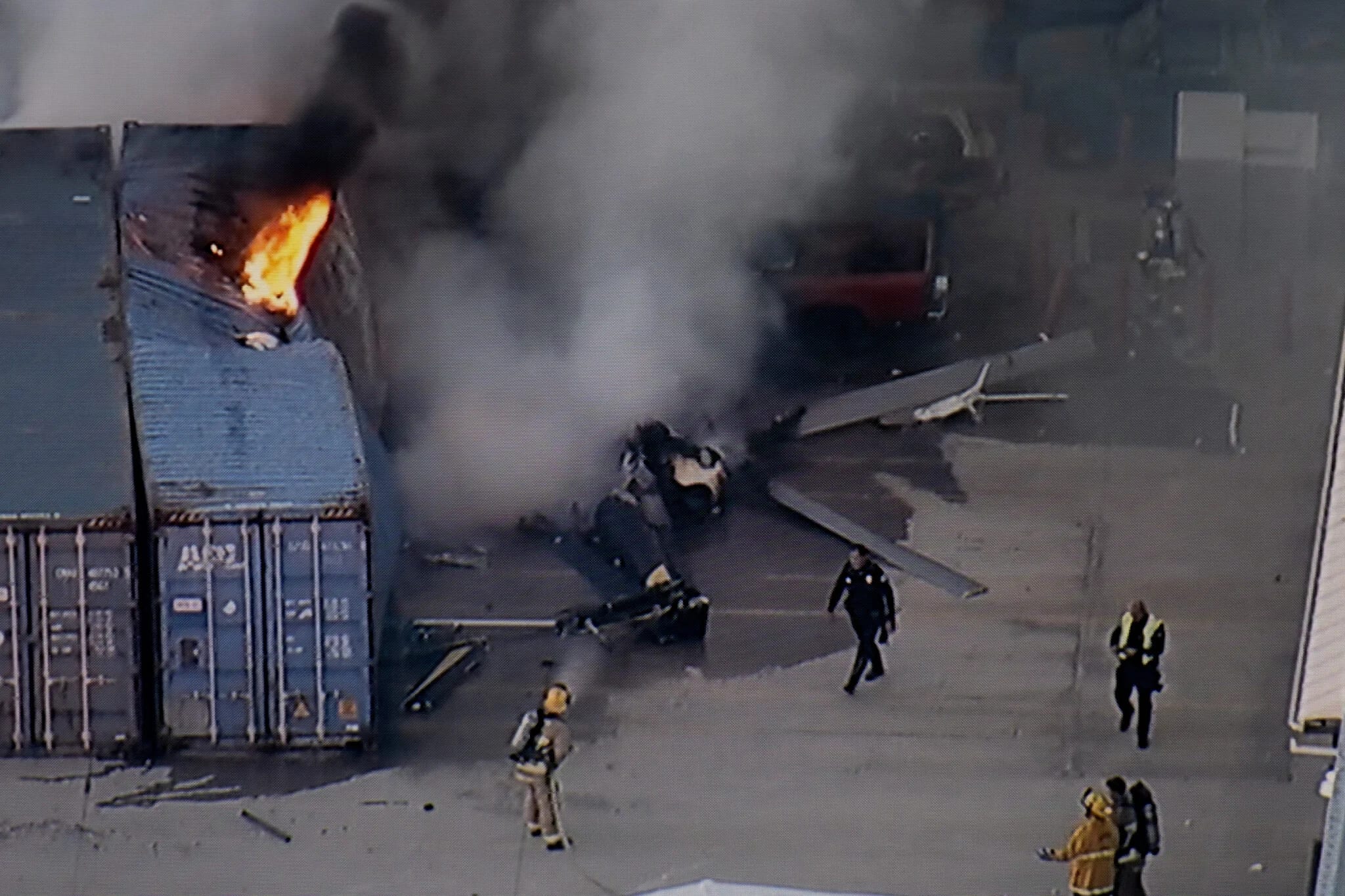 NBC news helicopter crashes in Los Angeles, killing at least 3