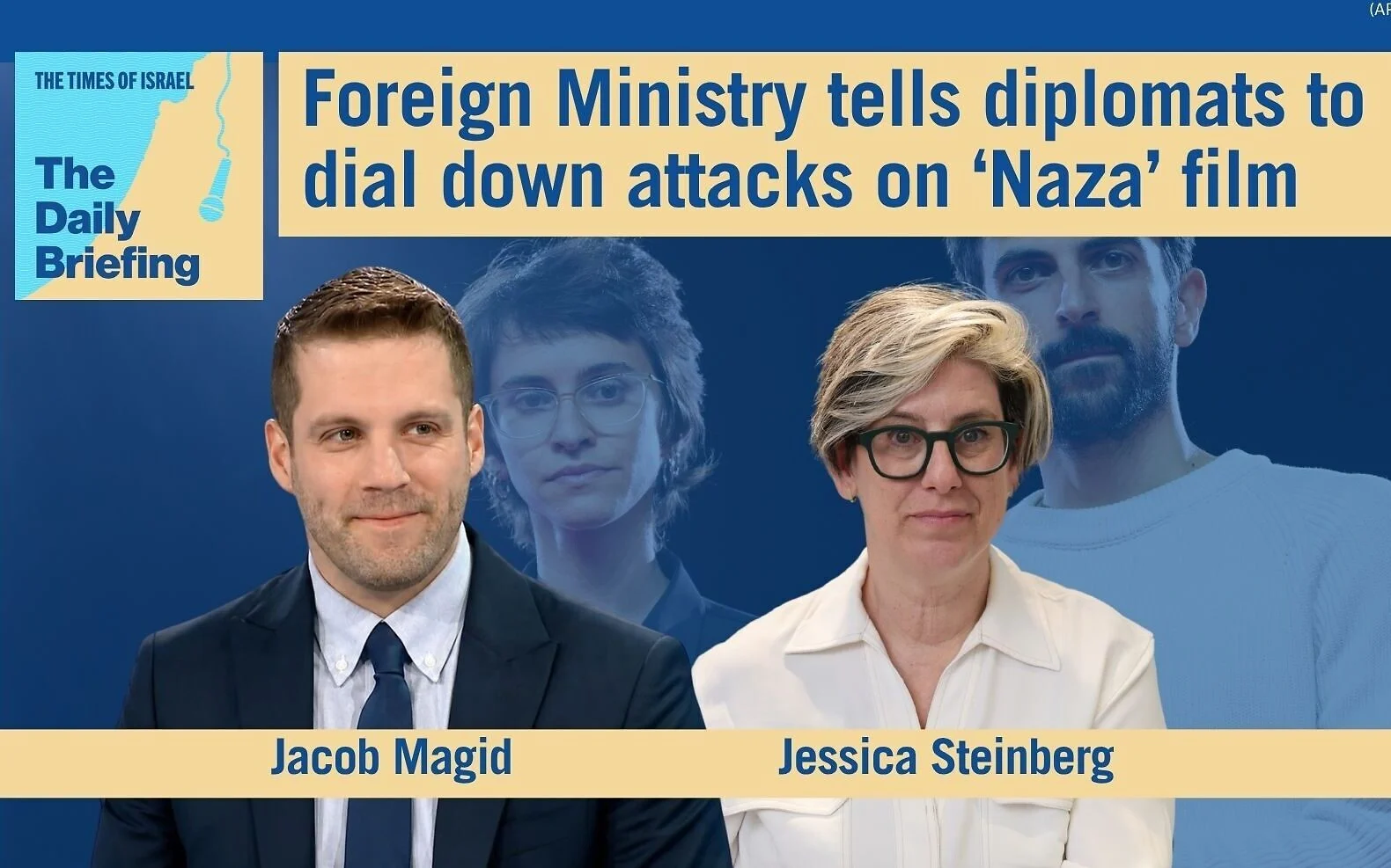 Daily Briefing Sept. 17: Foreign Ministry tells diplomats to dial down attacks on ‘NAZA’ film