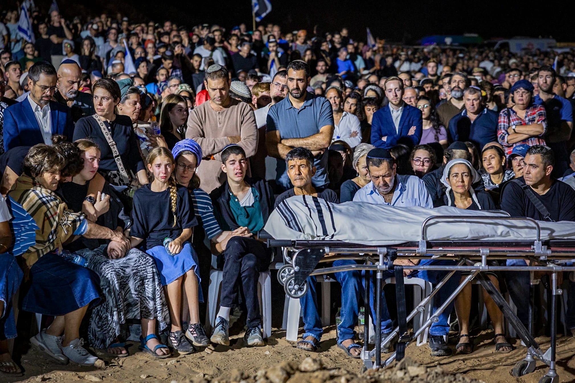 Terror victim Netanel Shukrun laid to rest as his son thanks him ‘for saving my life’