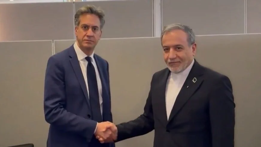 Miliband tells Iranian counterpart that Tehran-linked threats on UK soil won’t be tolerated