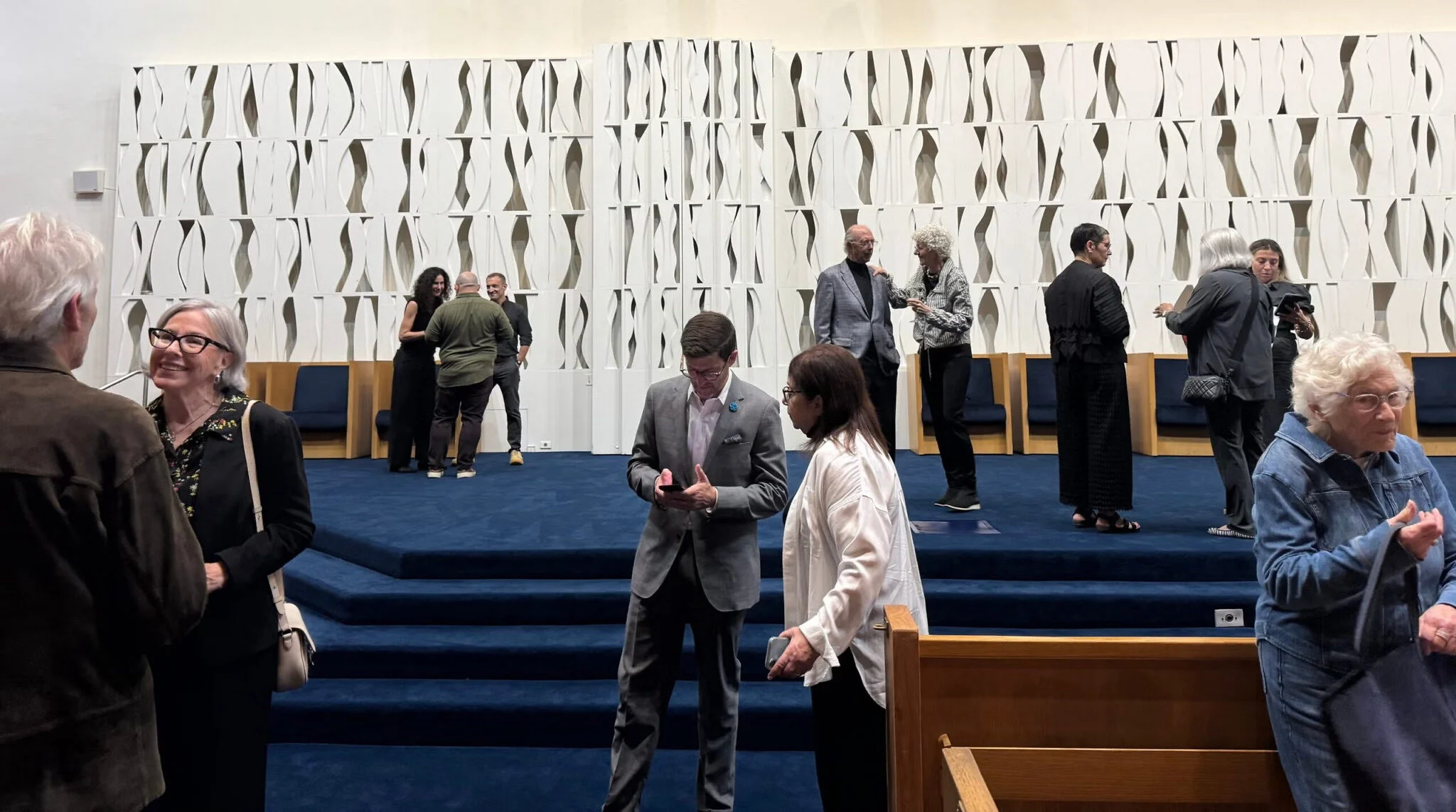 New York synagogue bids ‘sacred farewell’ to Holocaust memorial by Louise Nevelson