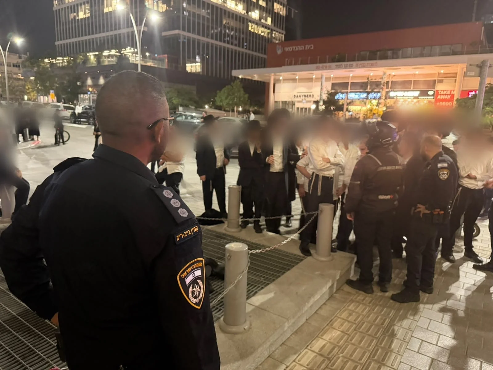 2 arrested in Bnei Brak amid rioting at building housing ultra-Orthodox IDF program