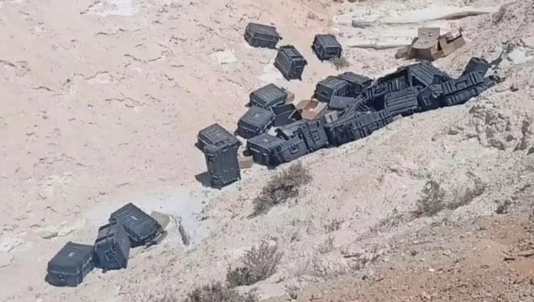 В Негеве обнаружены более 30 пустых ящиков от крупных БПЛА