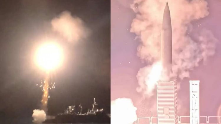 ВМФ Германии успешно испытал израильскую баллистическую ракету LORA