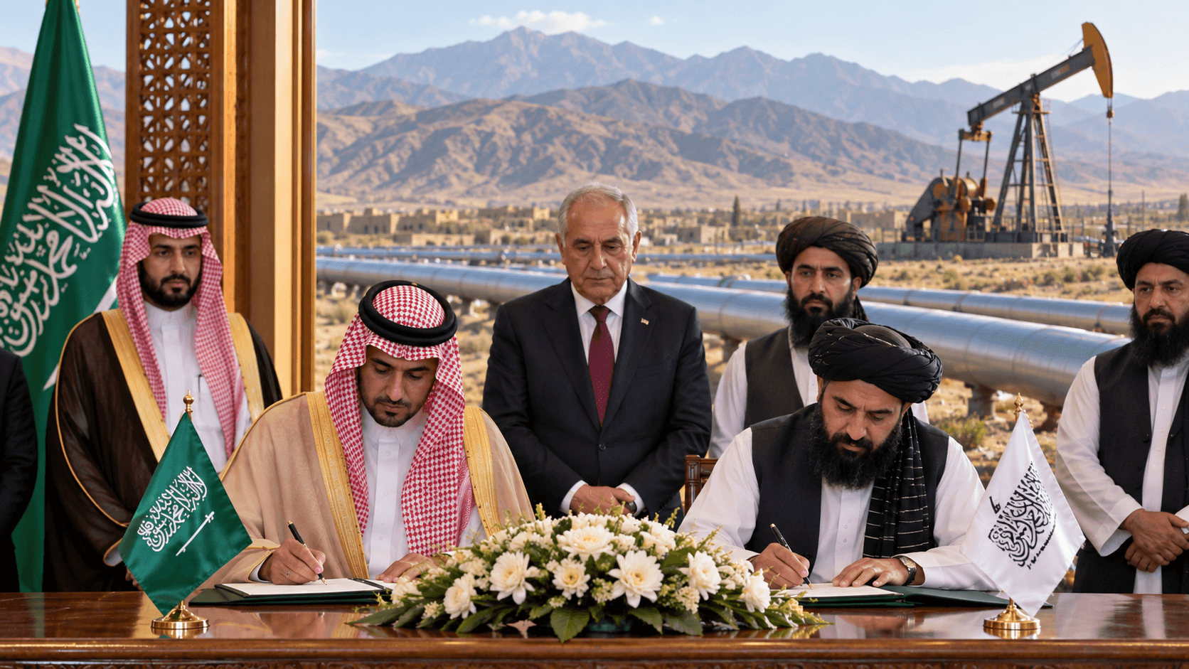 Saudi Energy Group Signs Landmark Oil, Gas Agreements With Afghanistan