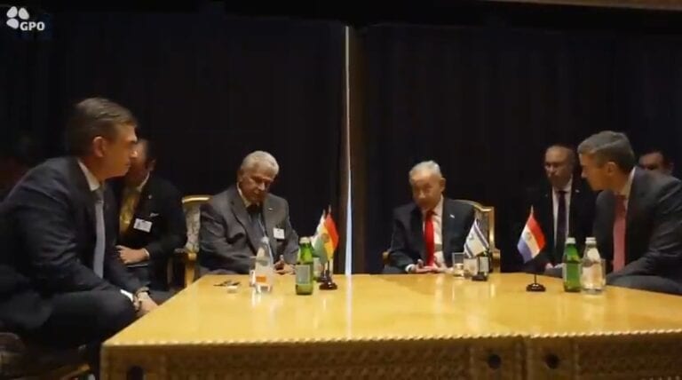 Netanyahu Meets Latin American Presidents After U.N. Speech, Presses Isaac Accords