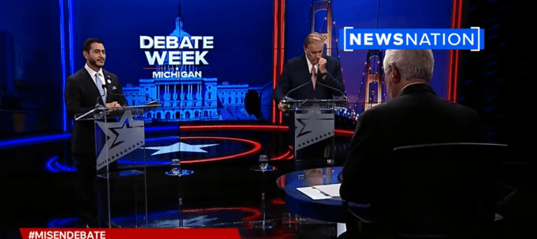 El-Sayed Under Fire Over Israel, Iran and Hamas Attack in Fiery Michigan Senate Debate